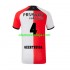Camisola Feyenoord Rotterdam Lutsharel Geertruida 4 Homem Equipamento Primeiro 2024-2025 Manga Curta